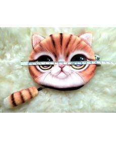 Neue Nette Katze Geldbörse kinder Brieftasche kawaii Tasche münzfach kinder Geldbörsen halter Damen