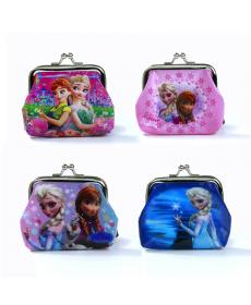 1 stück Geldbörsen Elsa Anna Olaf Platz Haspe PVC Münze Geldbörse Mädchen Snow Queen elsa Brief