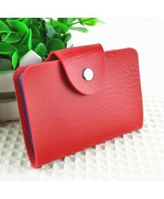 Korea Fashion Business Kreditkarteninhaber Taschen Leder Schnalle Scheckkartebeutel 24 Karte Identifikation halter