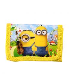 Mode Cartoon Geldbörse Kinder Zip Geldbörse Brieftasche Film Minions Despicable Me Kids Mädchen Damen