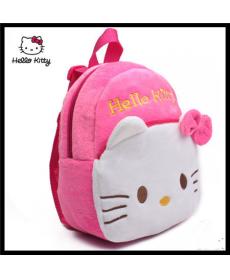 Hot 1 2 jahre alte kleine kinder plüsch Hallo Kitty bogen Rucksack Kind baby mädchen nette vorschule