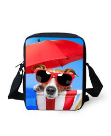 Kleine 3D Tier Hund Printing Schultaschen für Jungen Nette mädchen Katze Schultasche Kinder Buch Tasche Mini