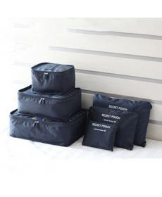 Neue 6 teile satz Damen Herren Reisetasche Wasserdichte Hohe Kapazität Gepäck Kleidung Ordentlich Pouch