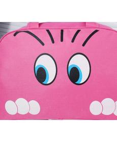 neue Damen Handtasche Damen Dame Nylon Katzendruck Wasserdichte Reisetaschen Gepäck Duffle Sport Taschen Blau