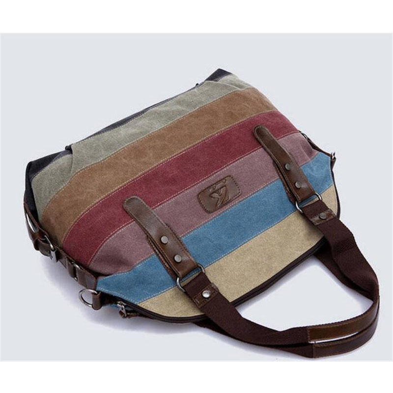 Hochwertige mode Damen Taschen leinwand super patchwork vintage design Einkaufstasche Handtasche Damen schulter