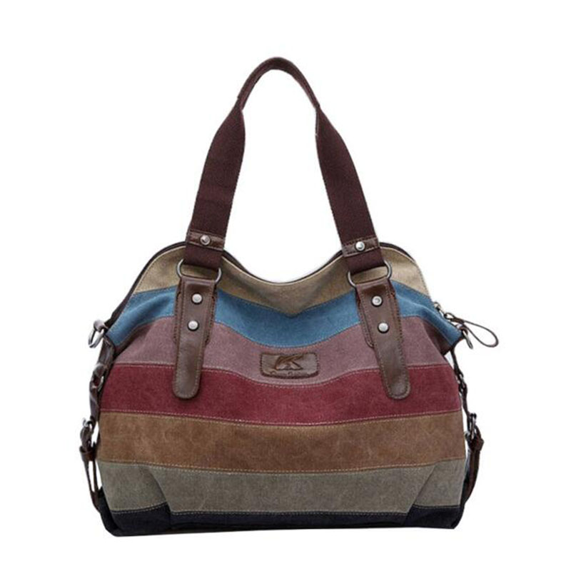 Hochwertige mode Damen Taschen leinwand super patchwork vintage design Einkaufstasche Handtasche Damen schulter