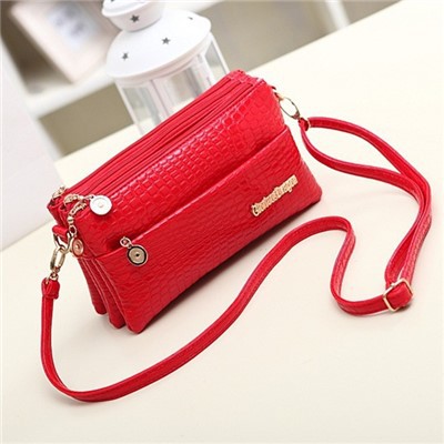 Bolsas Femininas Kleine Umhängetasche Krokoprägung Designer Tasche Damen Messenger Bags für Damen