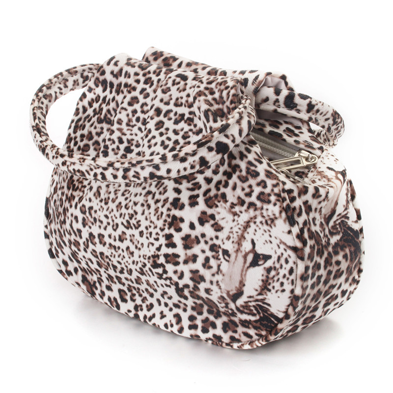 Damen Handtaschen Blume Leopard Drucke Ethnische Tasche Damen Tragetaschen Chinesischen Stil Casual Armband Leder
