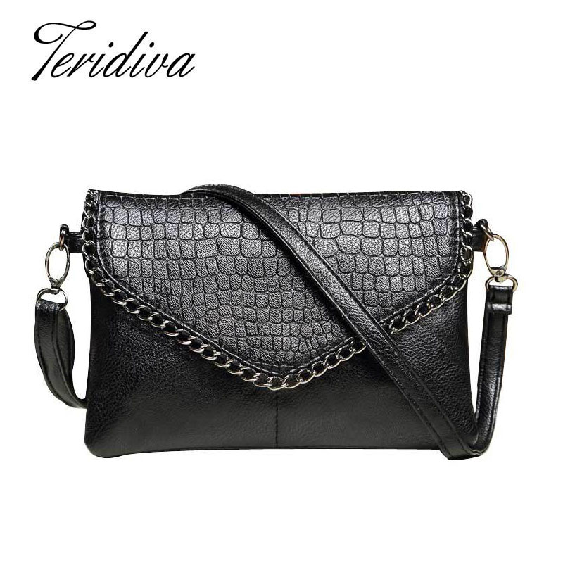 Weiblichen Handtasche Designer Mode Vintage Taschen Damen Umhängetaschen Crocodile Kleine Damen Umhängetasche