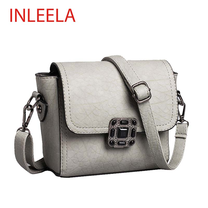 Vintage Damen Umhängetasche Mini Tasche Allgleiches Lock Taste Umhängetasche Mode Kleine Umhänge