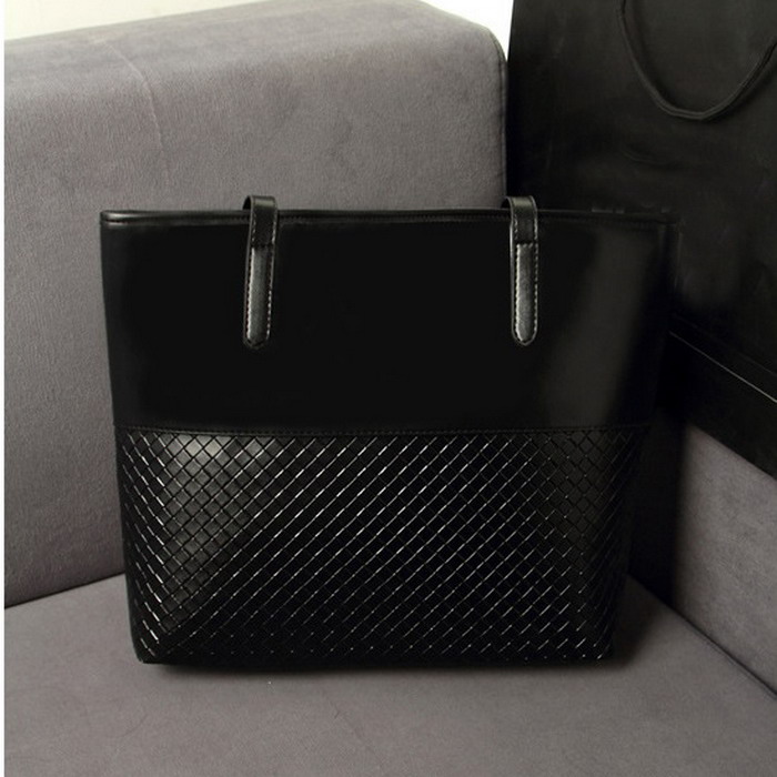 Neue Mode Europäischen und Amerikanischen Damen Handtaschen Leder criss cross Schultertasche Medium Damen Casual