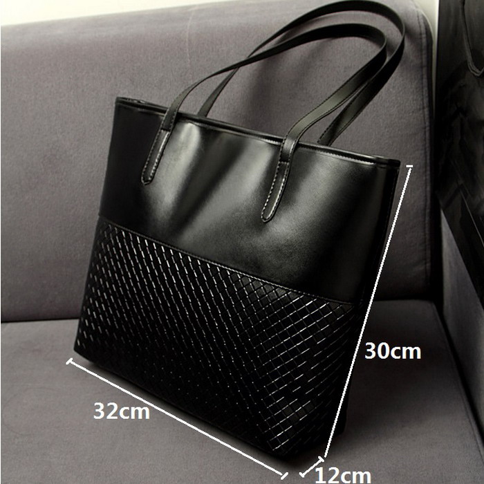 Neue Mode Europäischen und Amerikanischen Damen Handtaschen Leder criss cross Schultertasche Medium Damen Casual