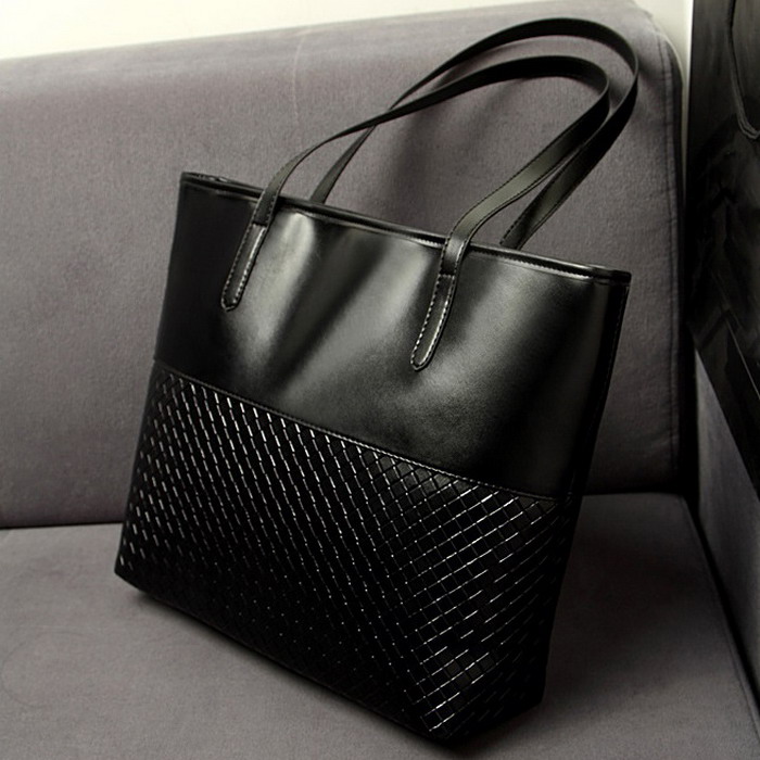 Neue Mode Europäischen und Amerikanischen Damen Handtaschen Leder criss cross Schultertasche Medium Damen Casual