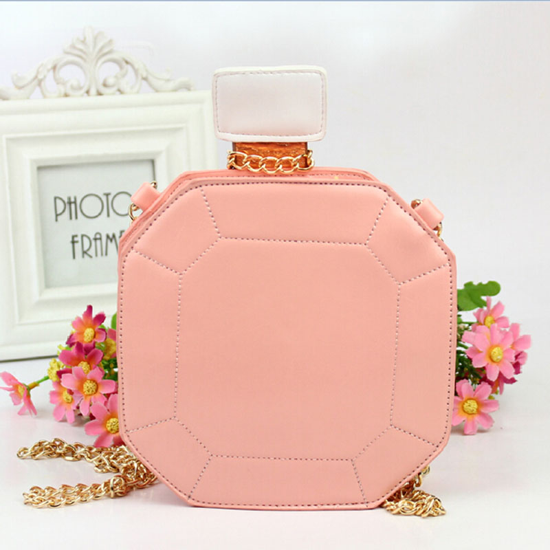 neue Damen Tasche kupplung Kette Taschen parfüm flasche Damenkurierbeutel Handtasche Abendtasche