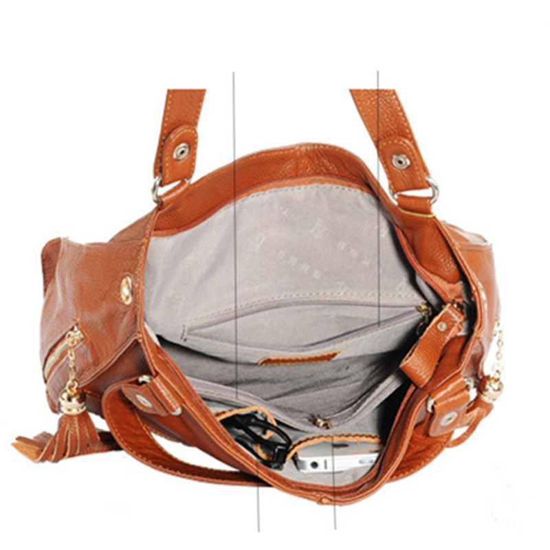 sommer und Herbst echtes Leder DamenHandtasche RindsLeder schulter Umhängetasche für Damen Heißer