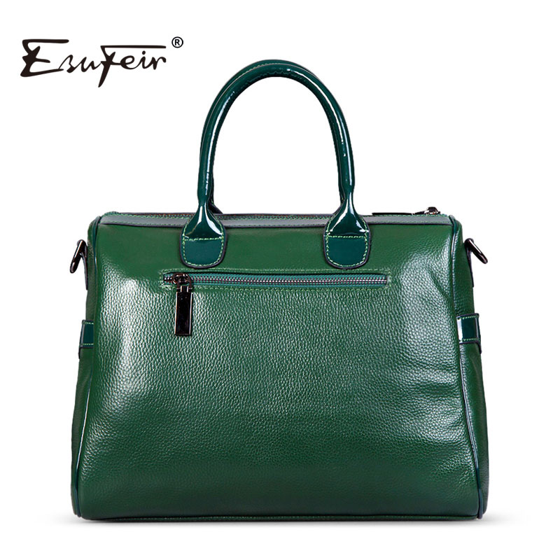 Neue Mode Leder Damen Handtasche Berühmte Marke Geprägte Damen Umhängetasche Vintage Solide Zipper