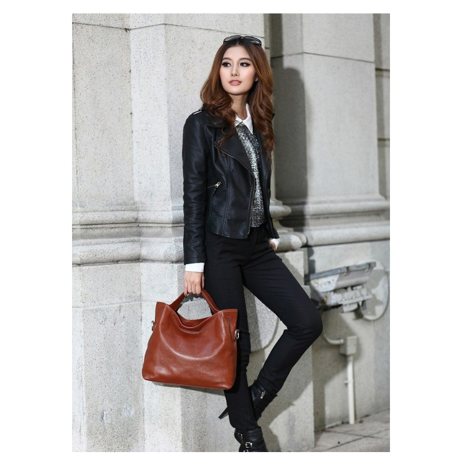 Neue Casual Tote Mode Pu Leder Damen Handtaschen Europäischen Stil Einfach Und Großzügig Tasche