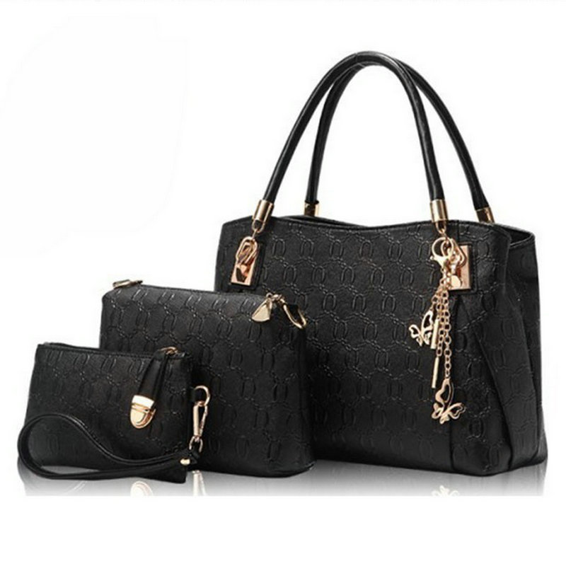 Damen Leder Handtaschen Marke Tasche Damen Composite Taschen Set Damen Handtasche Umhängetasche