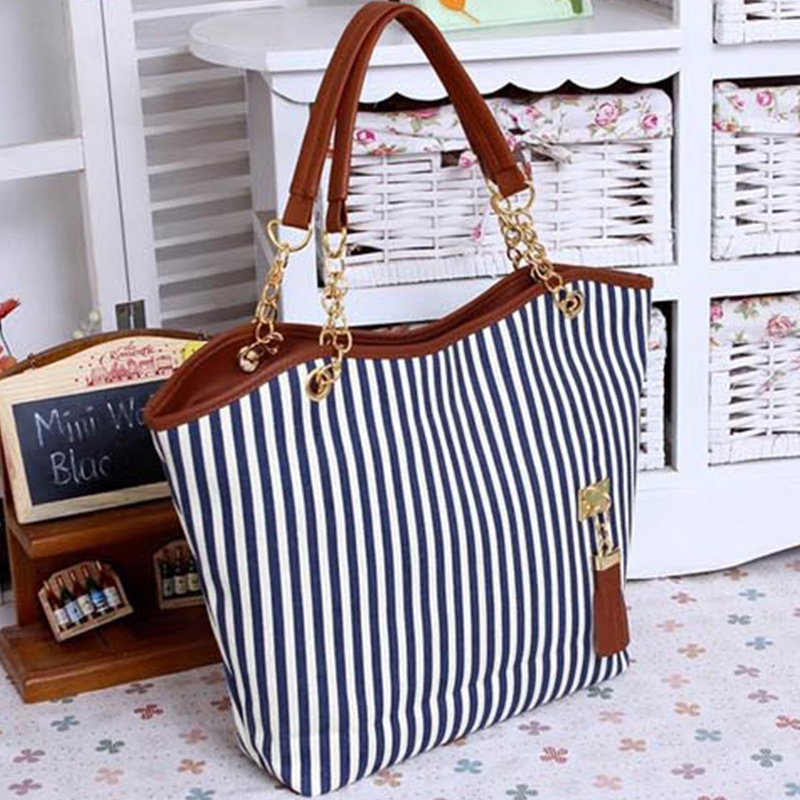 Mode Damen Dame Straße Quaste Stil Taschen Schnapp Candid Leinwand Tote Umhängetasche Handtaschen