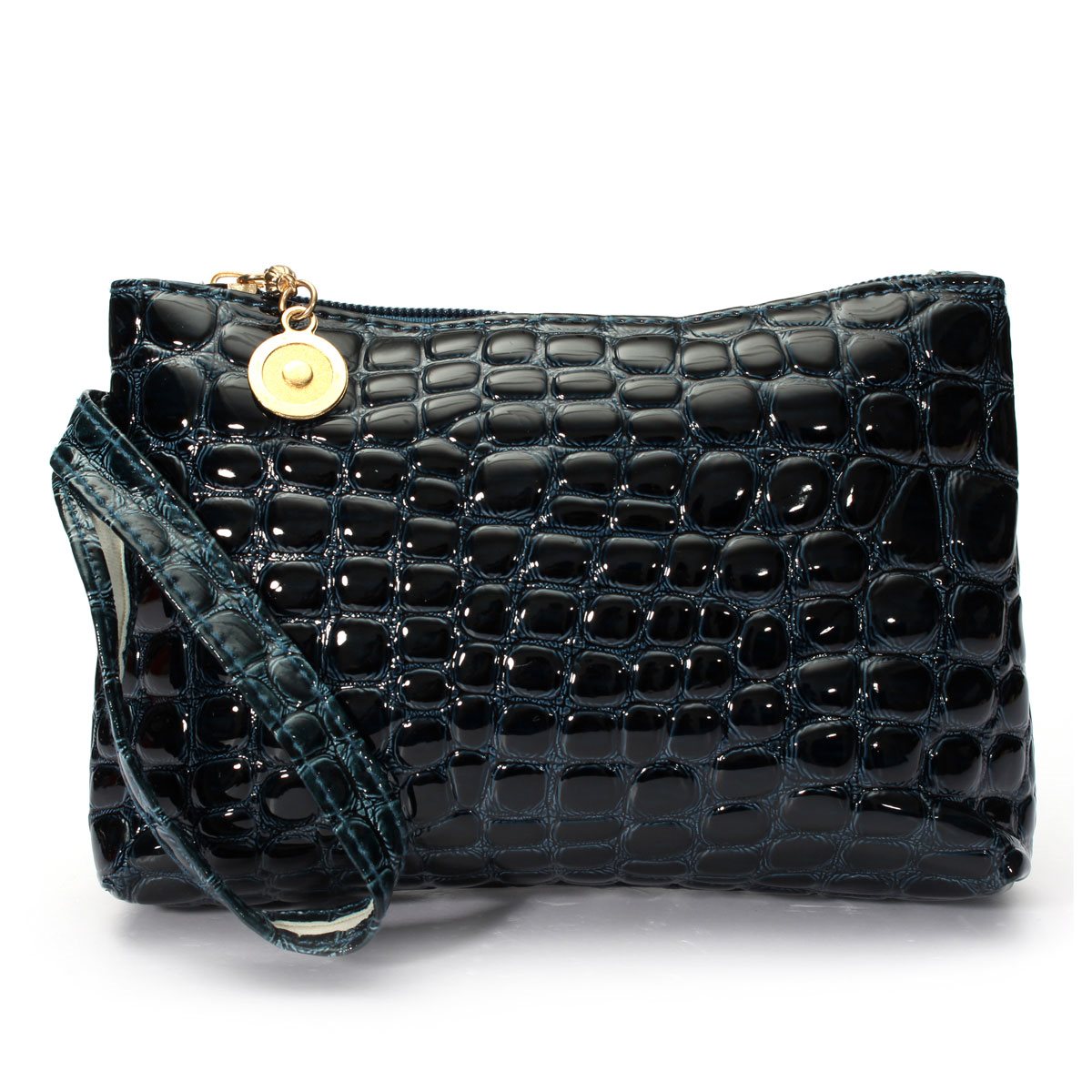 2 stück Tasche Set Damen Messenger Schultertasche Krokodil Pu Leder Lässig Gesteppte Taschen Set Damen
