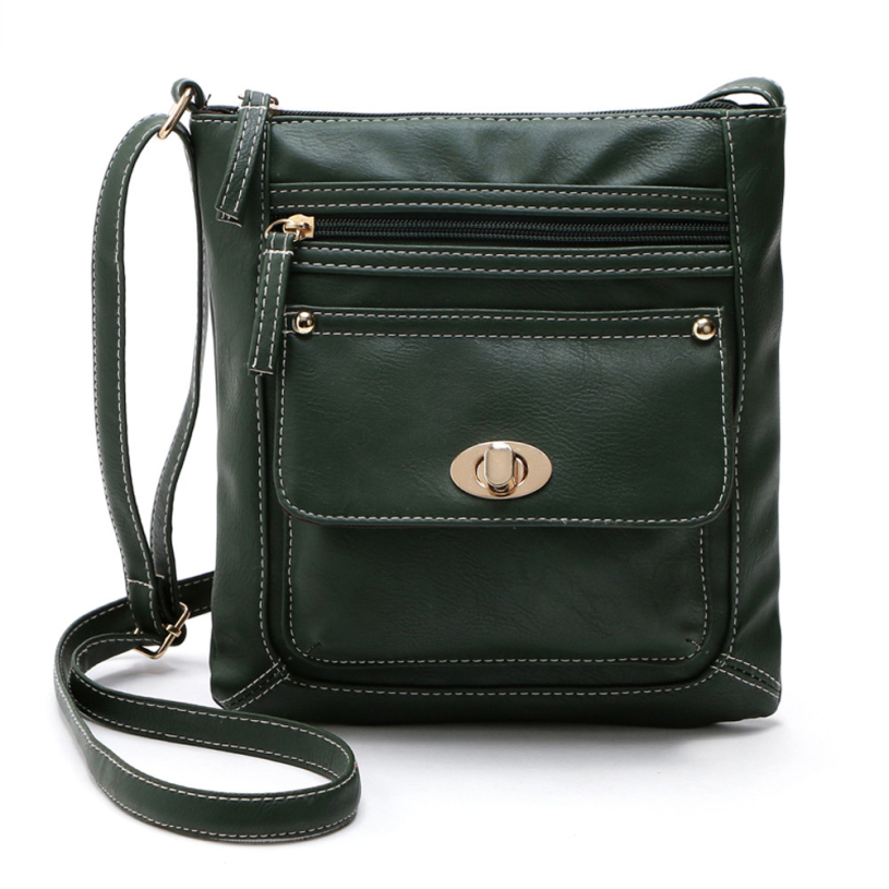 Neue marke bolsa femininas Ledertasche Damen solide Cross Body Schultertasche Messenger Tragetaschen