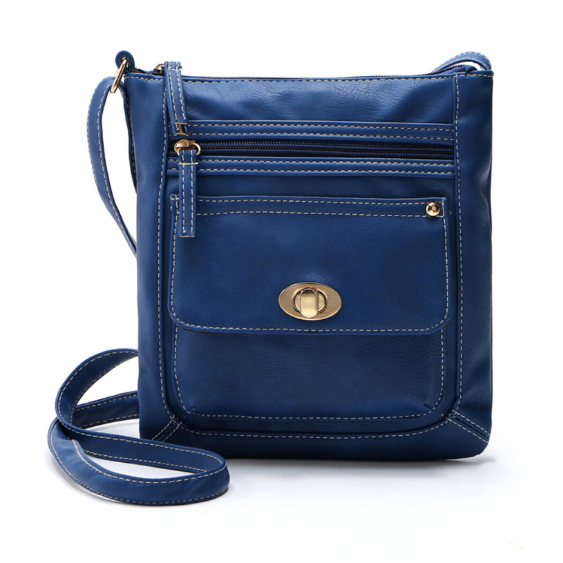 Neue marke bolsa femininas Ledertasche Damen solide Cross Body Schultertasche Messenger Tragetaschen