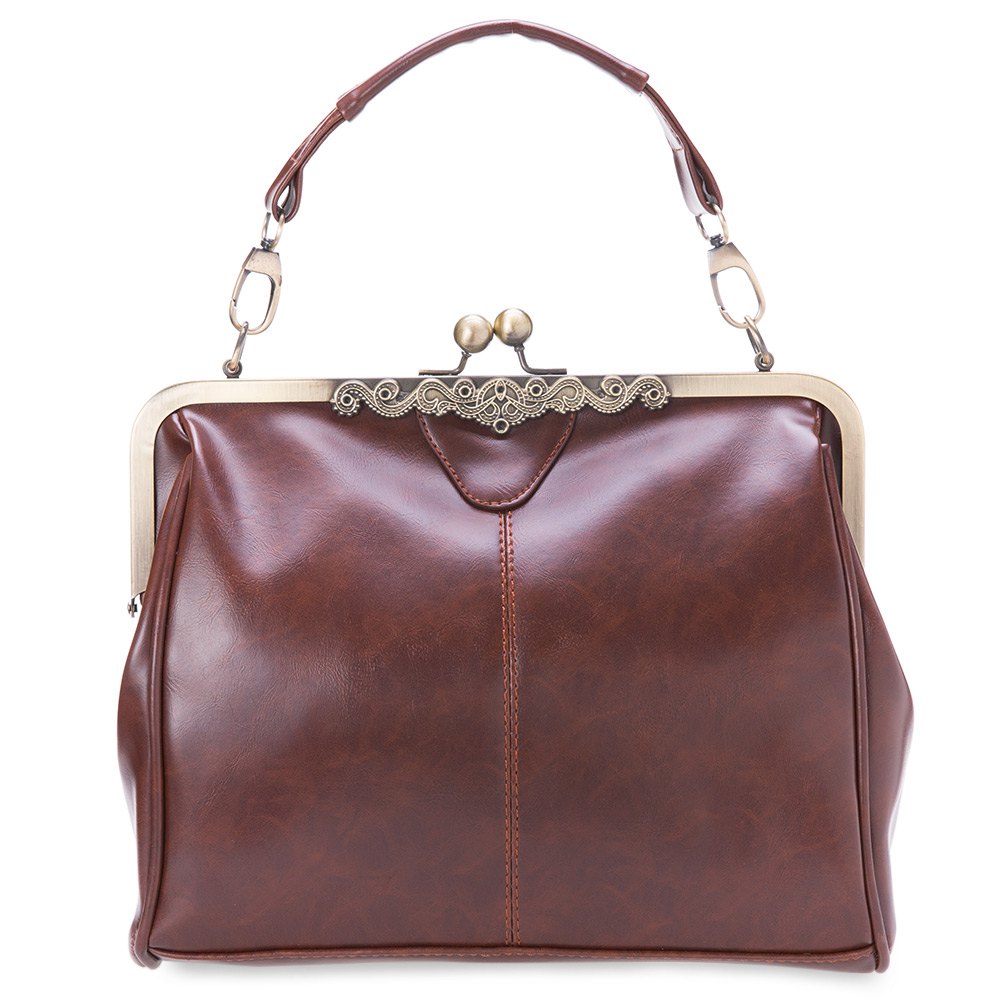 Spanisch Casual Style Pu Leder Tote Handtasche Retro Tasche Mit Schulter Einzigen Gurt Damen Neuen Stil Taschen Damen