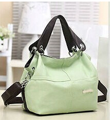 HEIßER Mode Damen Handtaschen Pu Leder Tragetaschen Messenger Bag Splice Pfropfen Vintage Damen Schulter Crossbody