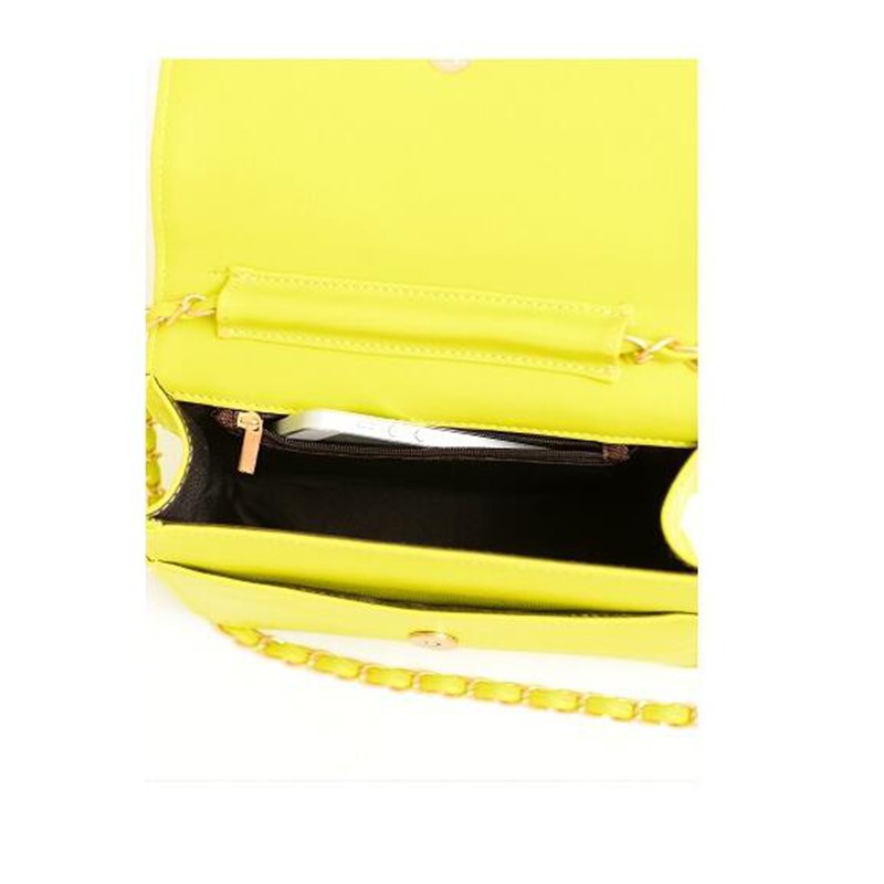 Heißer verkauf Abendtasche schwarz Tasche Damen Leder Handtasche Kette Umhängetasche Damen umhängetasche
