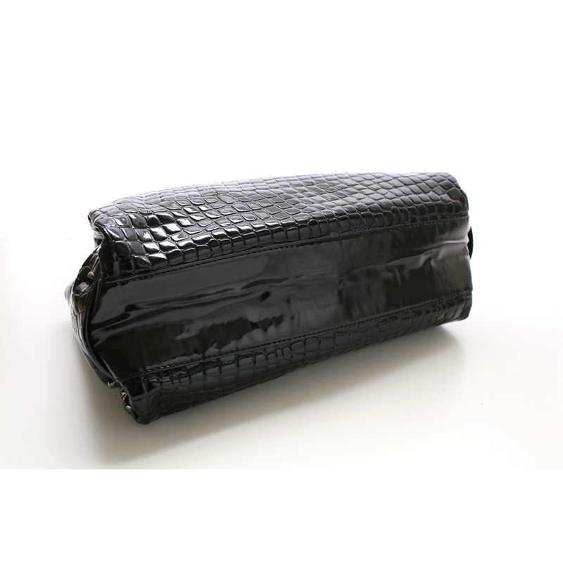 Neue Alligator Leder Damen Handtasche Mode Berühmte Marke Schultertasche Schwarz Top griff Tasche Damen Casual