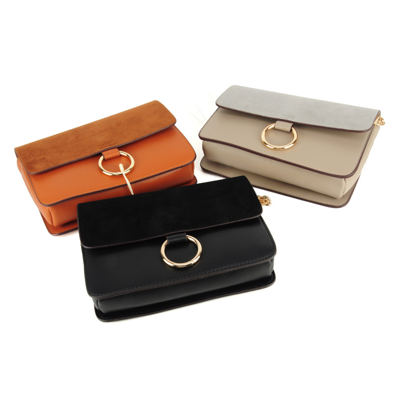 Marke Patchwork Kette Handtasche WildLeder PU Leder Top Qualität Mode Damen Taschen