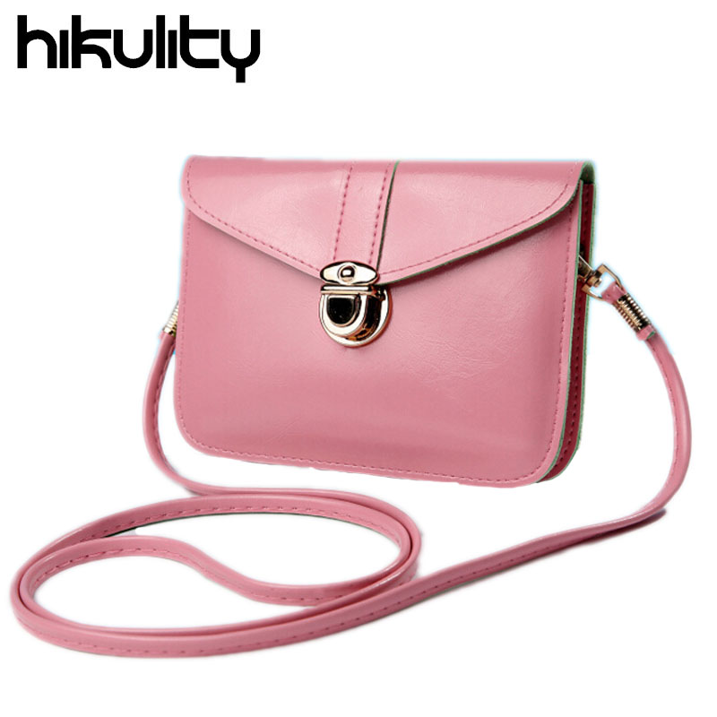 HIKULITY Neue Mode Taschen Für Damen Candy Farbe Kleine Handtaschen Mädchen Party Clutch Schultertasche