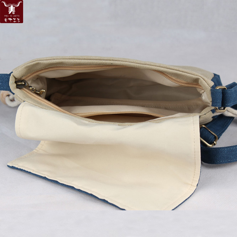 Hohe Qualität Damen Mädchen Marke Designer Messenger Taschen Leinwand Dongba Buchstaben Perlen Kleine