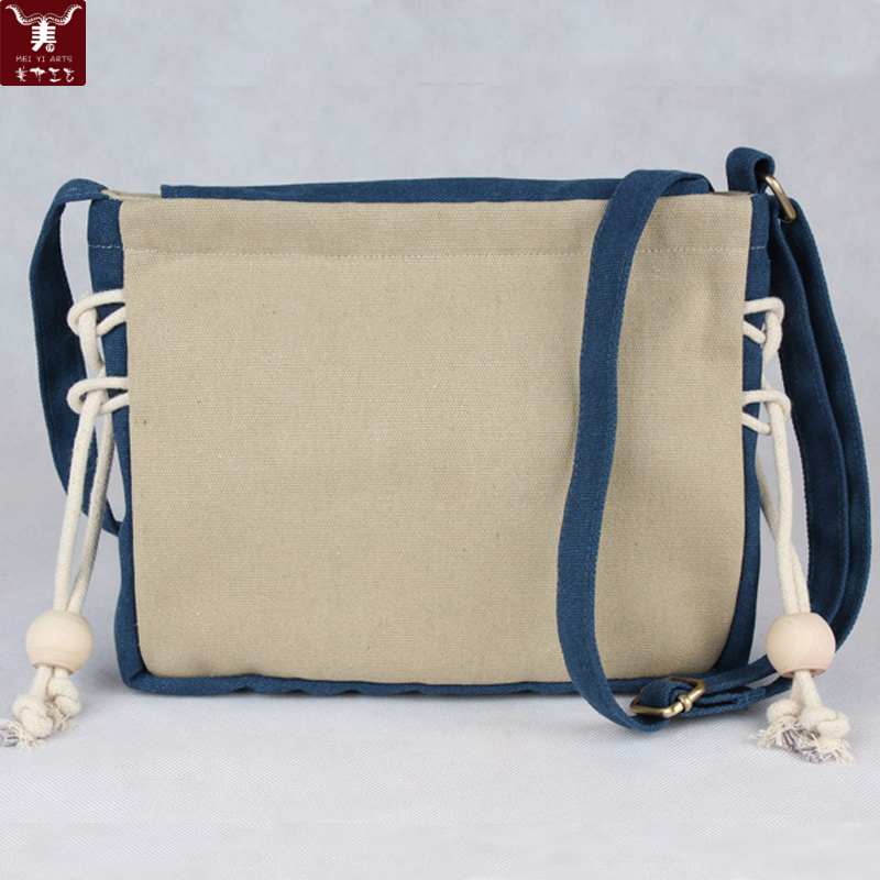 Hohe Qualität Damen Mädchen Marke Designer Messenger Taschen Leinwand Dongba Buchstaben Perlen Kleine