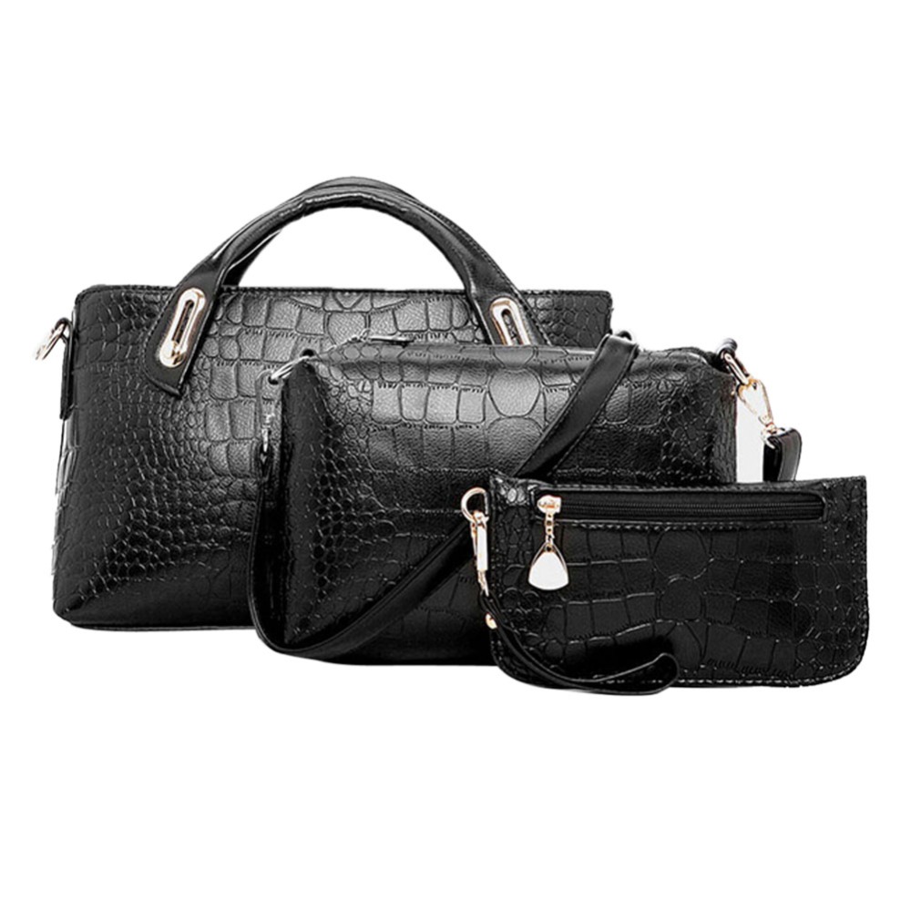 3 Sätze Mode Koreanische Composite Taschen Pu Leder Damen Messenger Bags Damen Handtasche Messenger Bags