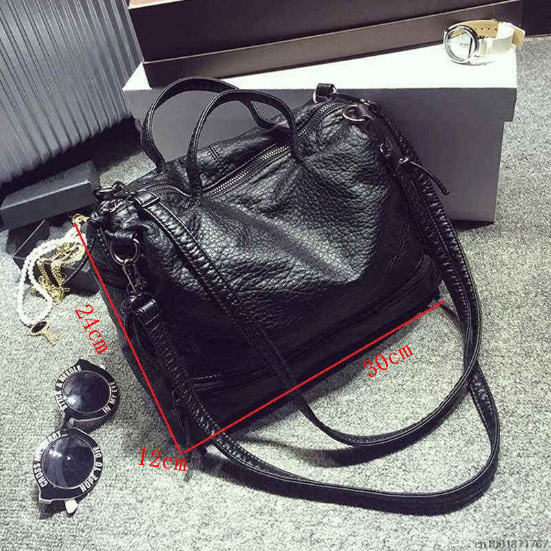 Mode Wasserdicht Pu Leder Crossboday Tasche Vintage Damen Umhängetasche Motorrad Schultertasche Damen Große