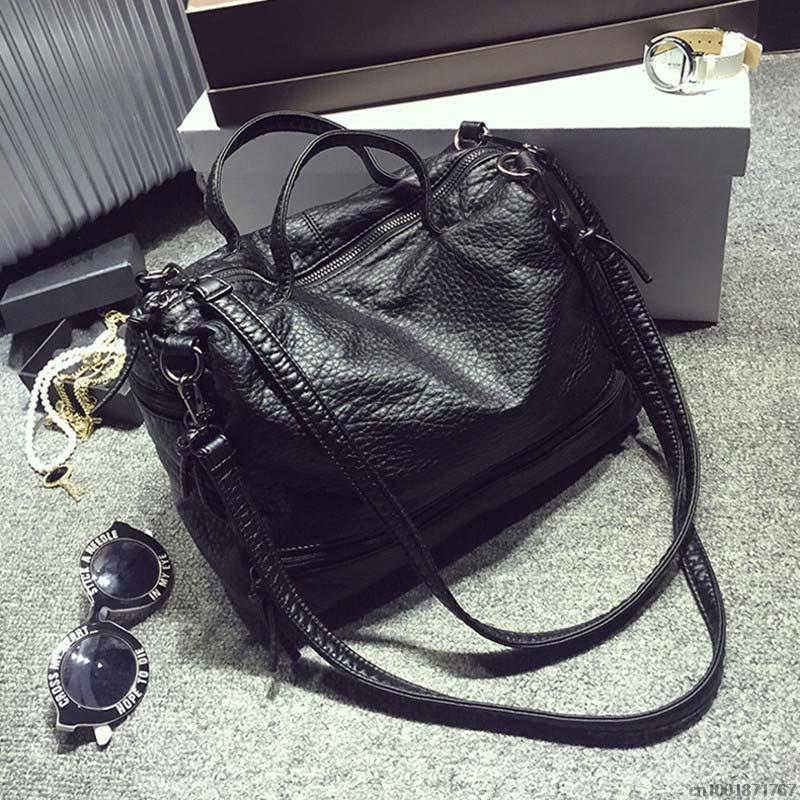 Mode Wasserdicht Pu Leder Crossboday Tasche Vintage Damen Umhängetasche Motorrad Schultertasche Damen Große