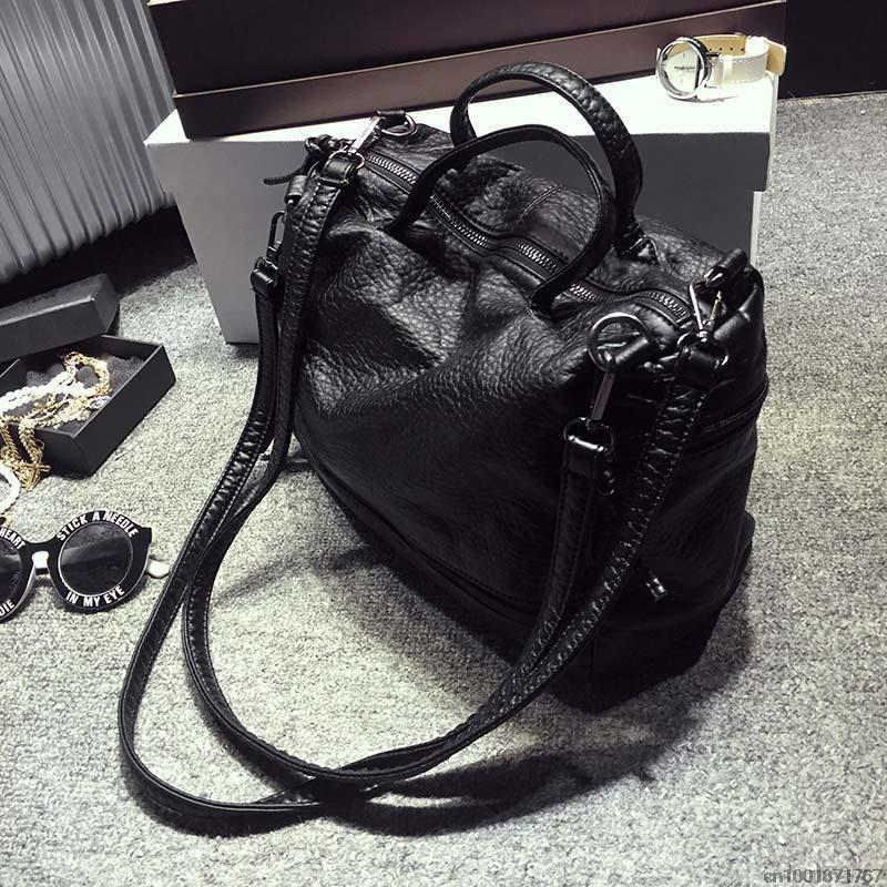 Mode Wasserdicht Pu Leder Crossboday Tasche Vintage Damen Umhängetasche Motorrad Schultertasche Damen Große