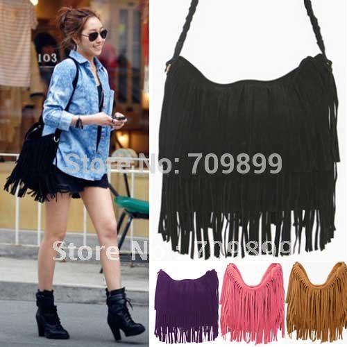 Europäischen und Amerikanischen Style Star Fashion Quasten Taschen Hobo kupplungs Geldbeutel Handtaschen Damen