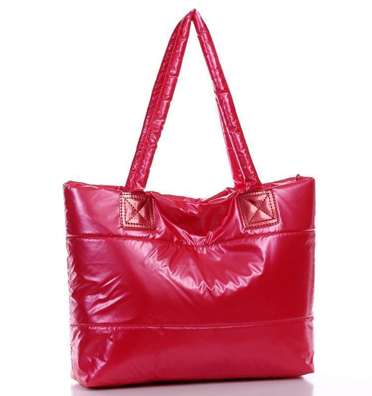 Bolsa das mulheres inverno 9 moda mulher Umhängetasche cor quente lazer bolsas pena tote estilo