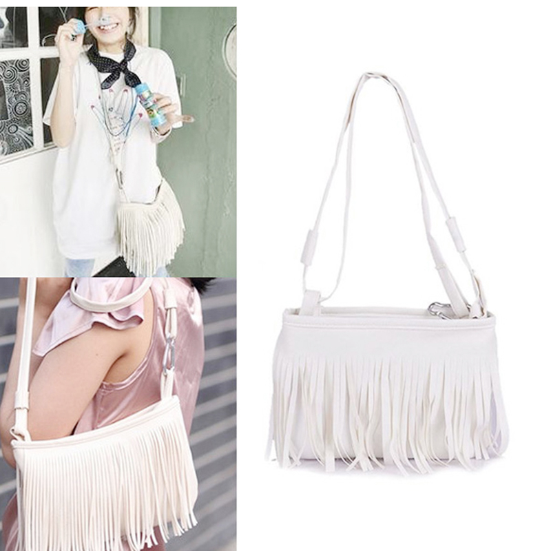 Damen Leder Umhängetaschen Designer Quaste Umhängetasche Luxus Damen Handtasche Samll Croosbody Tasche