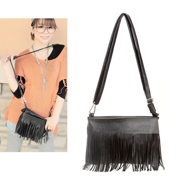 Damen Leder Umhängetaschen Designer Quaste Umhängetasche Luxus Damen Handtasche Samll Croosbody Tasche