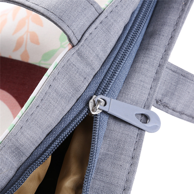 Blumen Und Eule Gedruckt Leinwand Tote Weiblich Beiläufiger Strand Taschen Große Kapazität Damen
