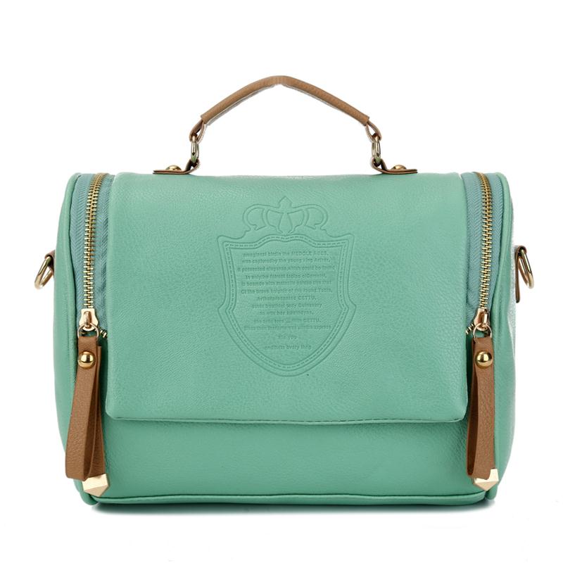 Neue herbst mode adrette stempel einer Umhängetaschen Damen messenger bags