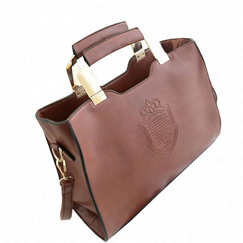 Bolsa Feminina Damen Eisen Crown Damen Handtaschen Schild Hohe Qualität Damen Leder Damen Clutch Handtasche