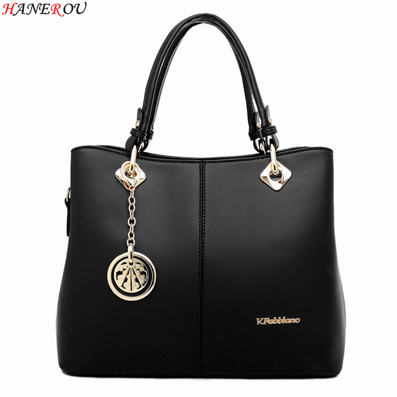 Frühling Handtasche neue Mode PU Leder Damen große Schulter Reißverschluss Weiche Damen Tasche hohe