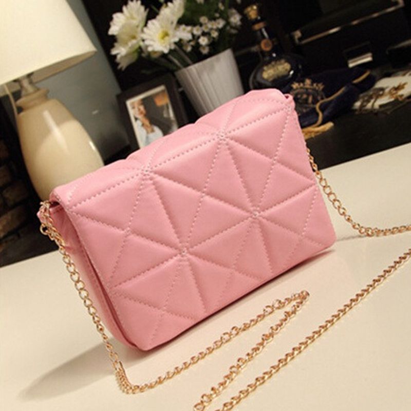 Engel Stimmen Frühjahr Damen sollte Tasche plaid Kette clutch bag kleine Jahrgang mini Kreuz leichensack Damen