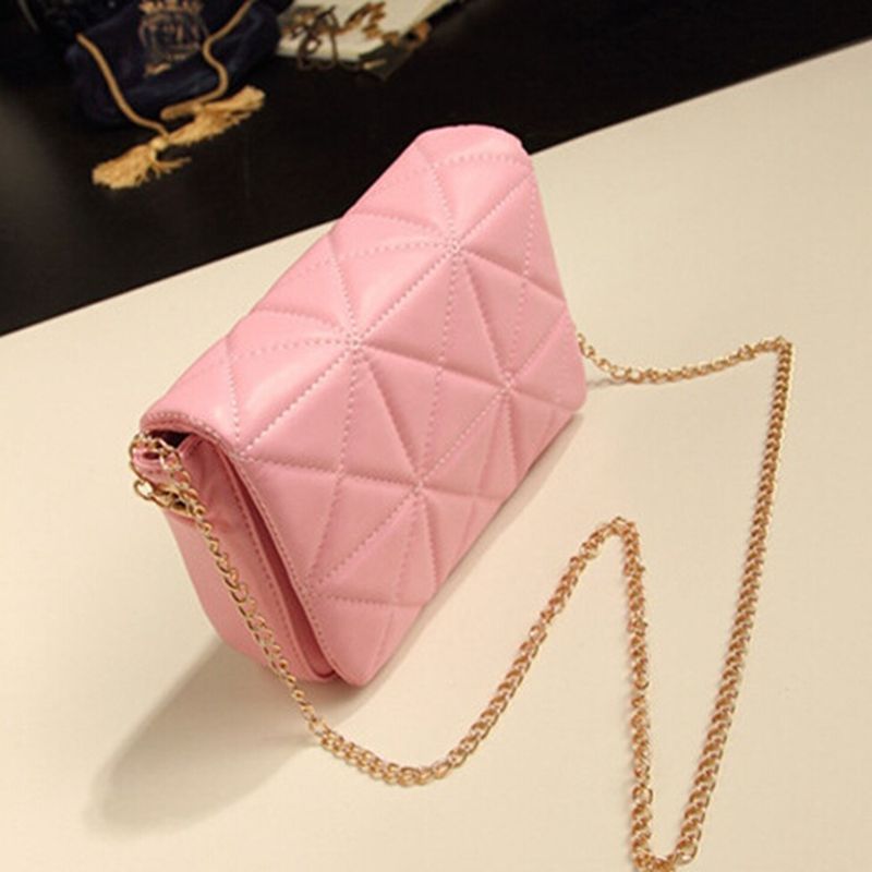 Engel Stimmen Frühjahr Damen sollte Tasche plaid Kette clutch bag kleine Jahrgang mini Kreuz leichensack Damen