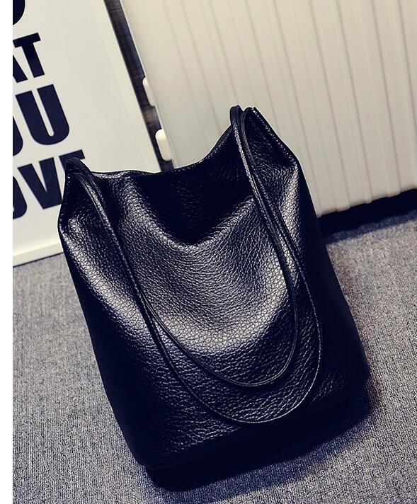 designer Damen Handtaschen aus Leder schwarzen eimer Umhängetaschen Damen kreuz leichensäcke große