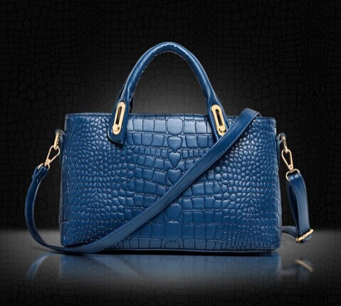 Berühmte Marken Handtaschen Luxus Elegante Weibliche Big Bags Crocodile Damen Pu Leder Handtasche 3 Teile satz